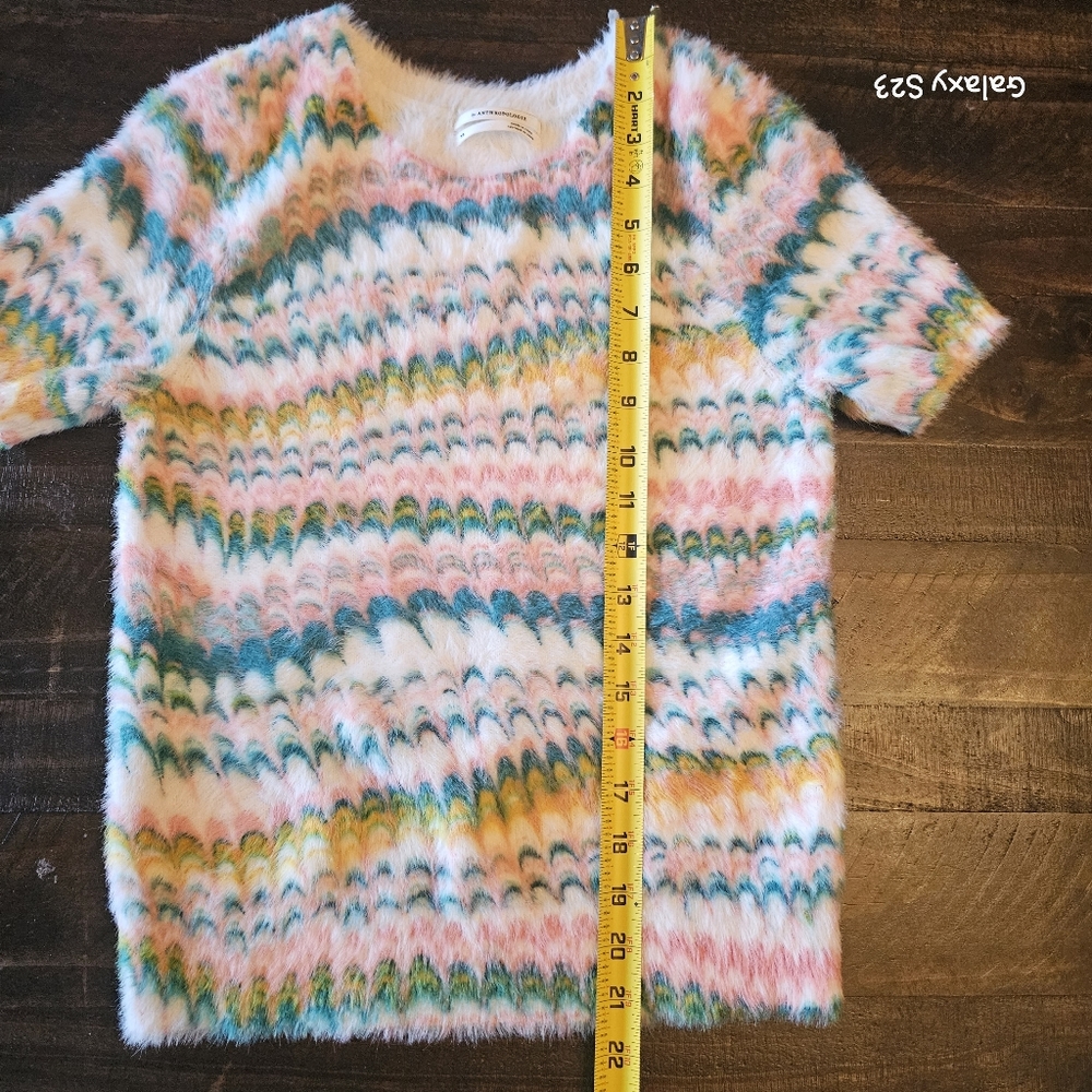 Anthropologie Multi-Colored Swirl Pattern Super S… - image 3